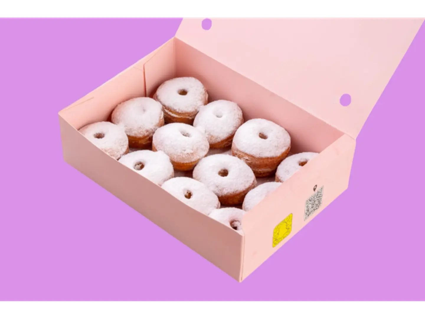 Donut With Fine Sugar