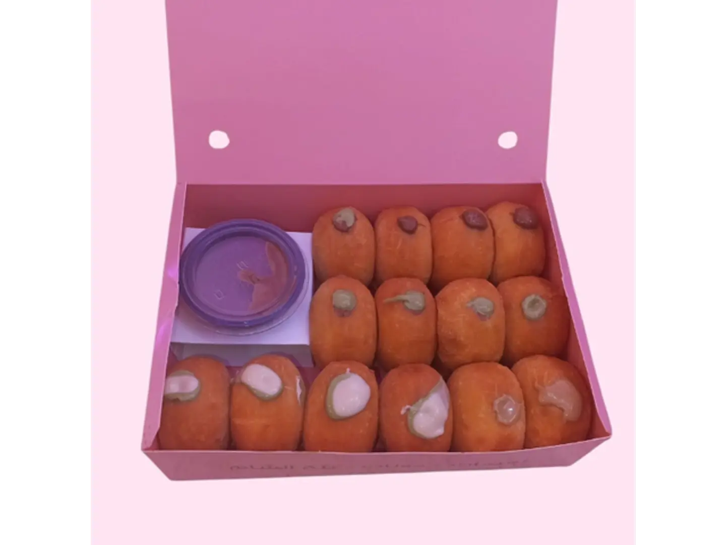 ميني دونات محشيه ١٤ حبه