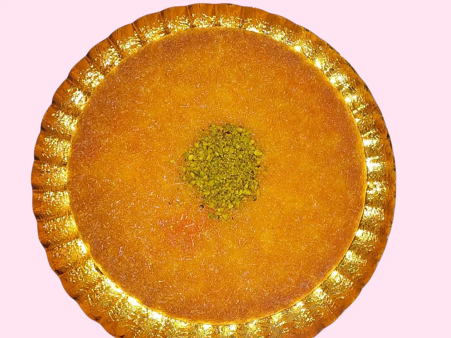 كنافة بالقشطة شيره