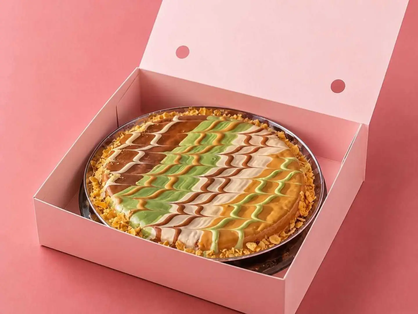 Kunafa With Cream Mix