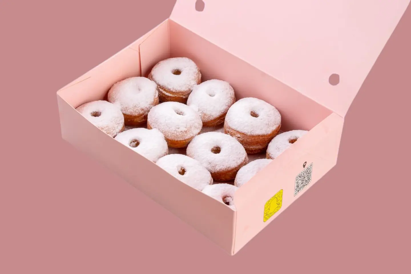 دونات سكر ناعم