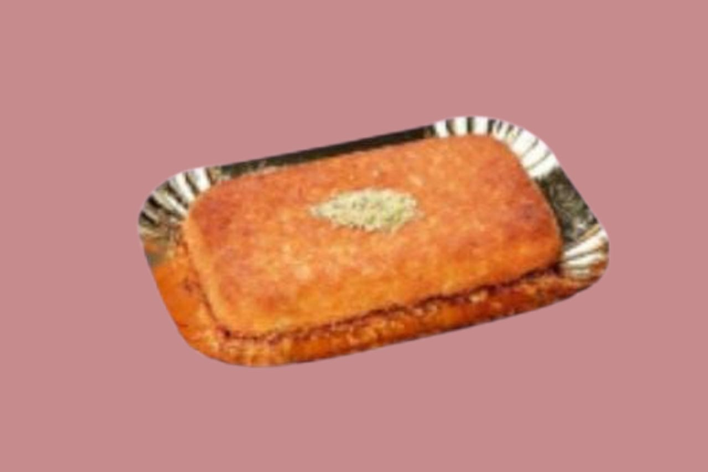 كنافه مستطيله شيره