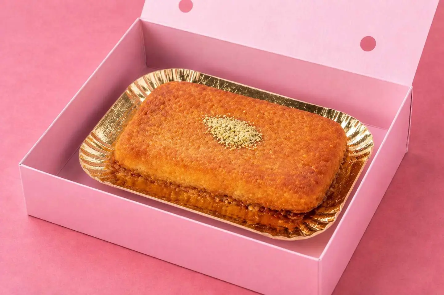 Rectangular Syrup Kunafa
