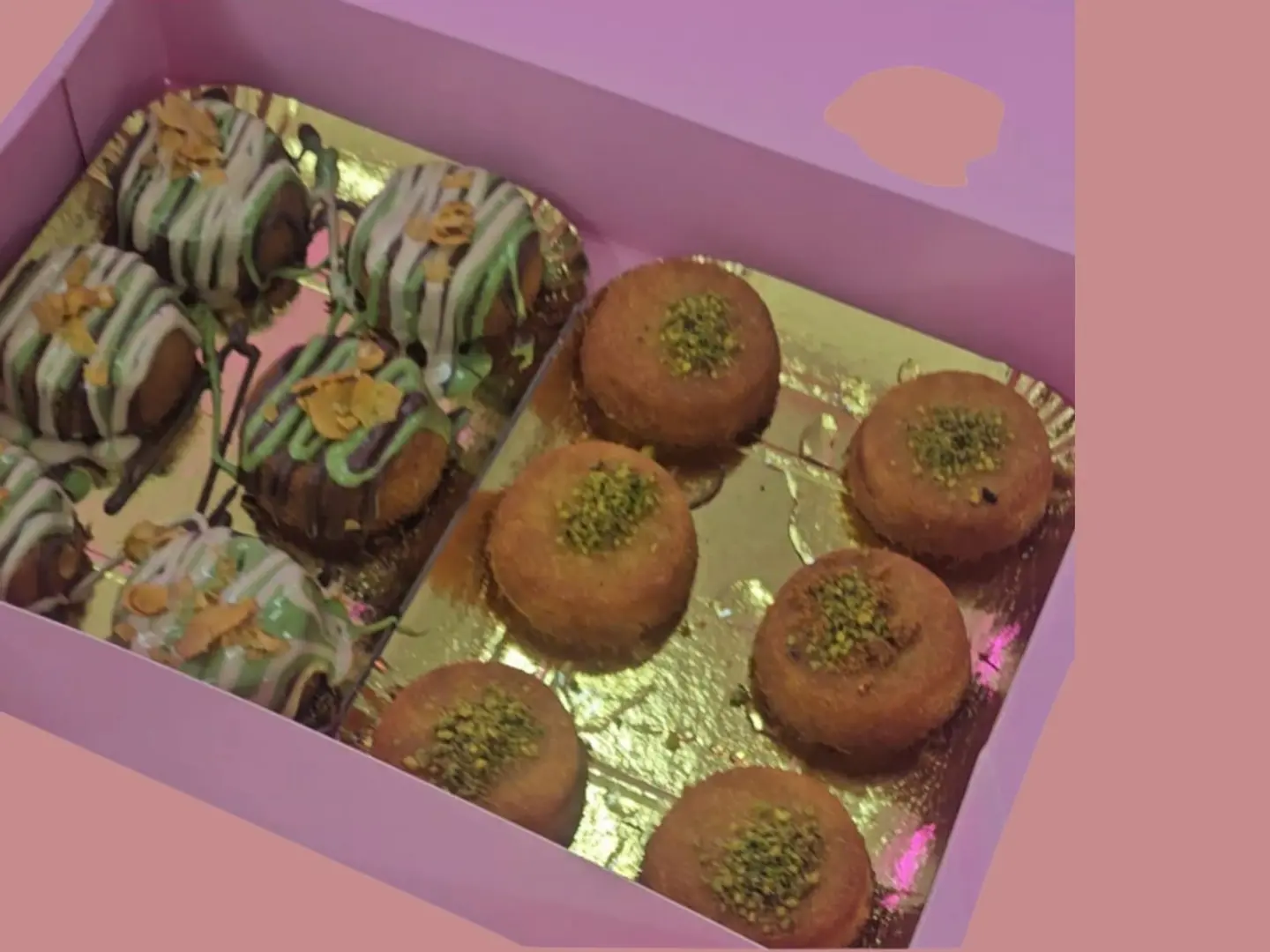 الميني الكنافه 6 حبات