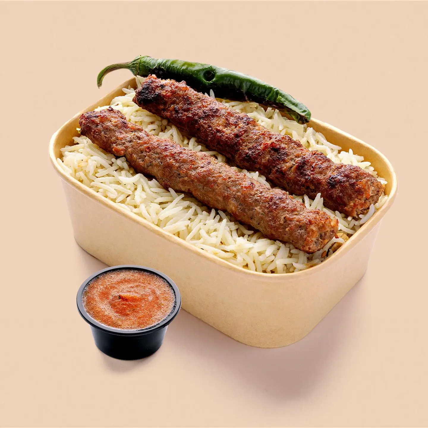 Meat Kebab Rice