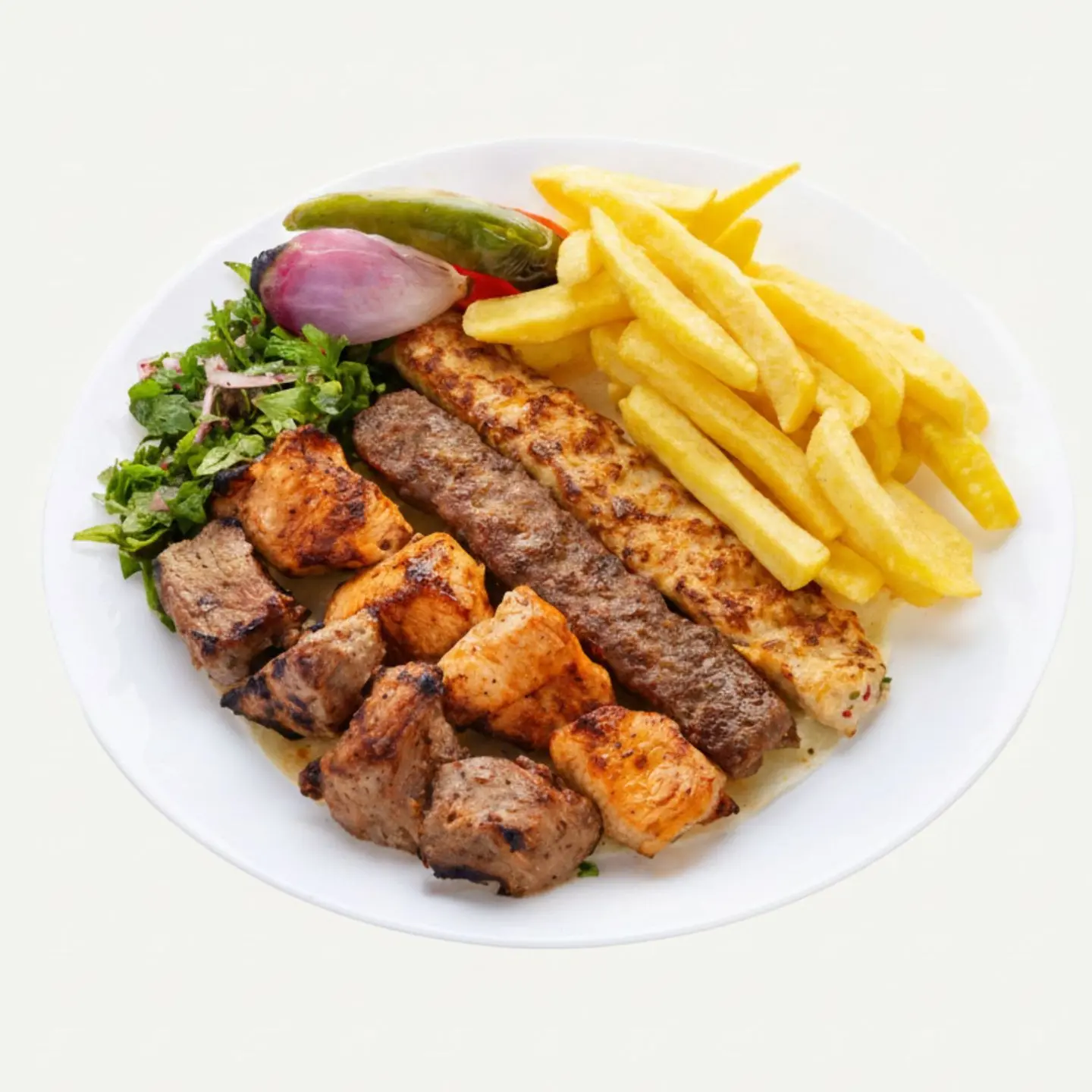 صحن مشوي مشكل