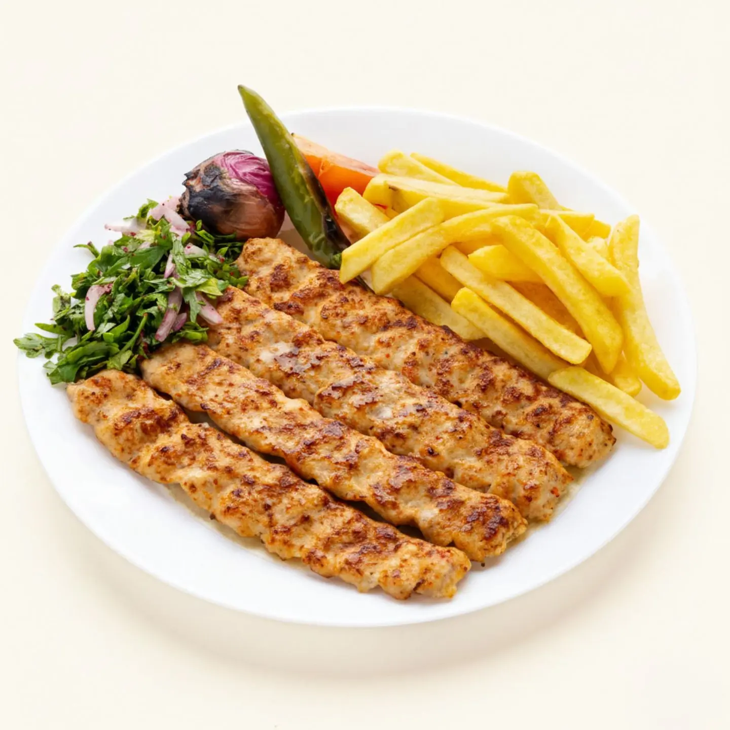 صحن كباب دجاج