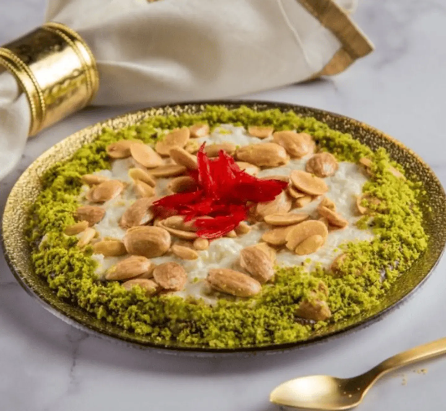Mafroukah With Pistachio