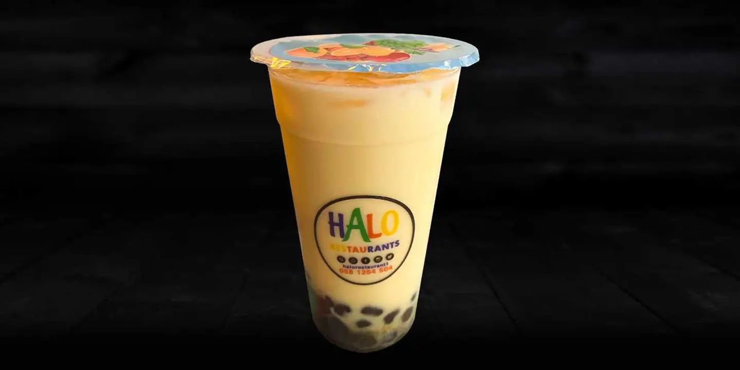 L)Melon Bubble Tea