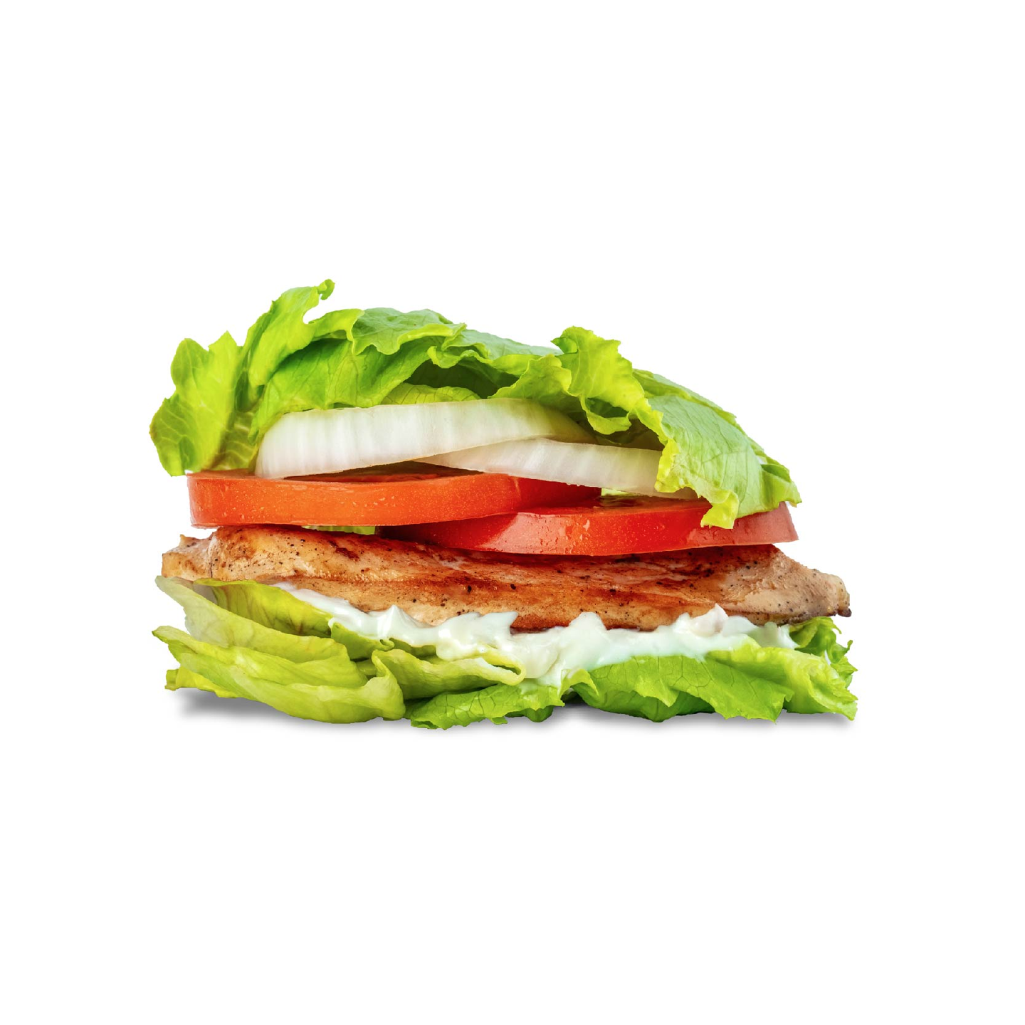 Bunless Grilled Chicken.