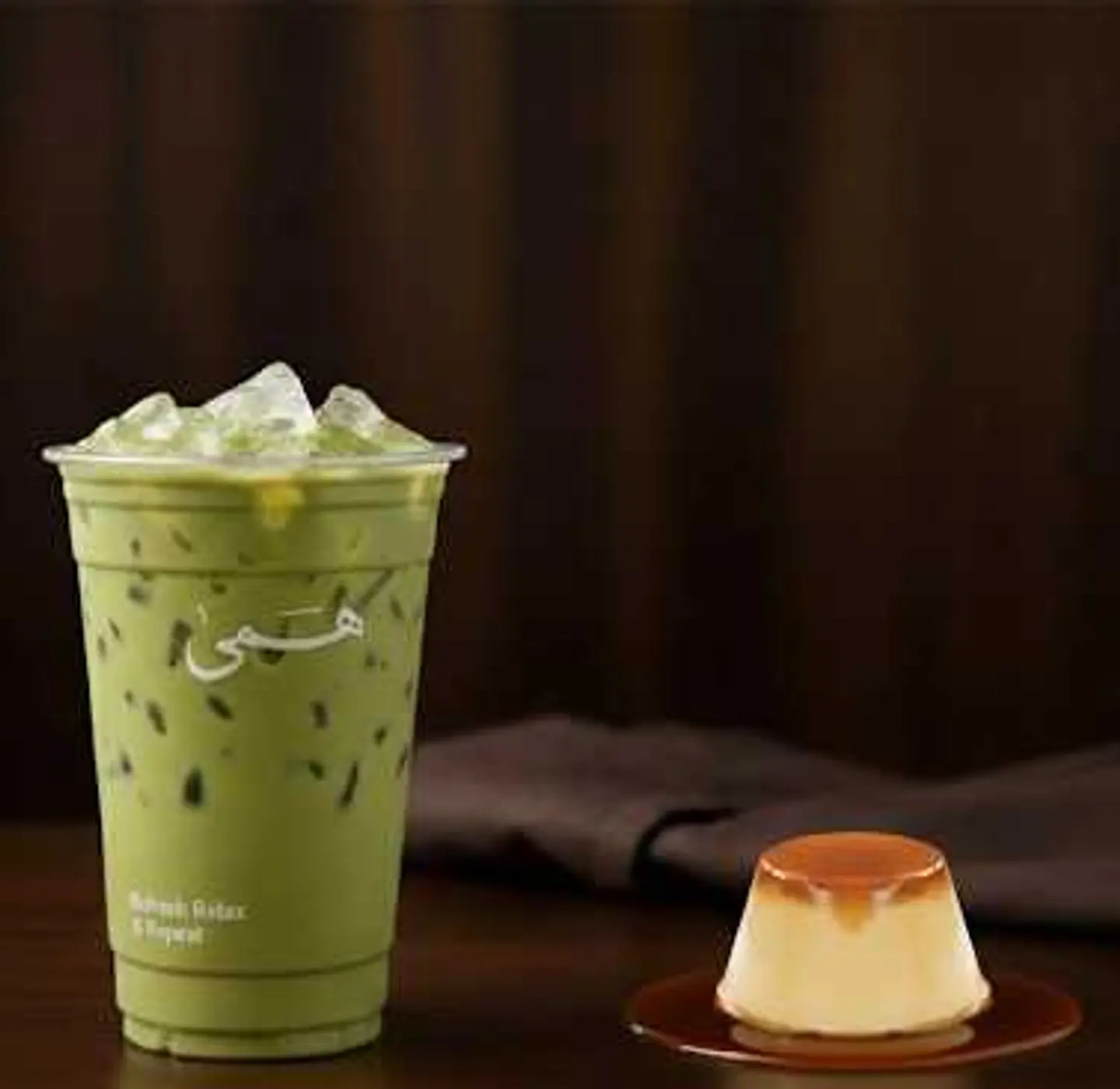 Matcha Crem Caramel Coconut