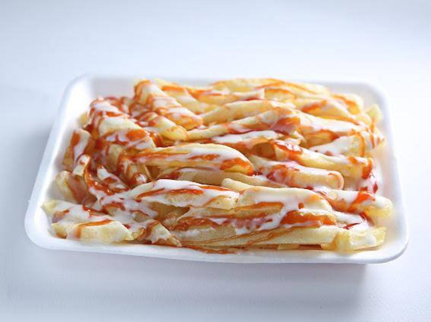 صحن بطاطس وسط
