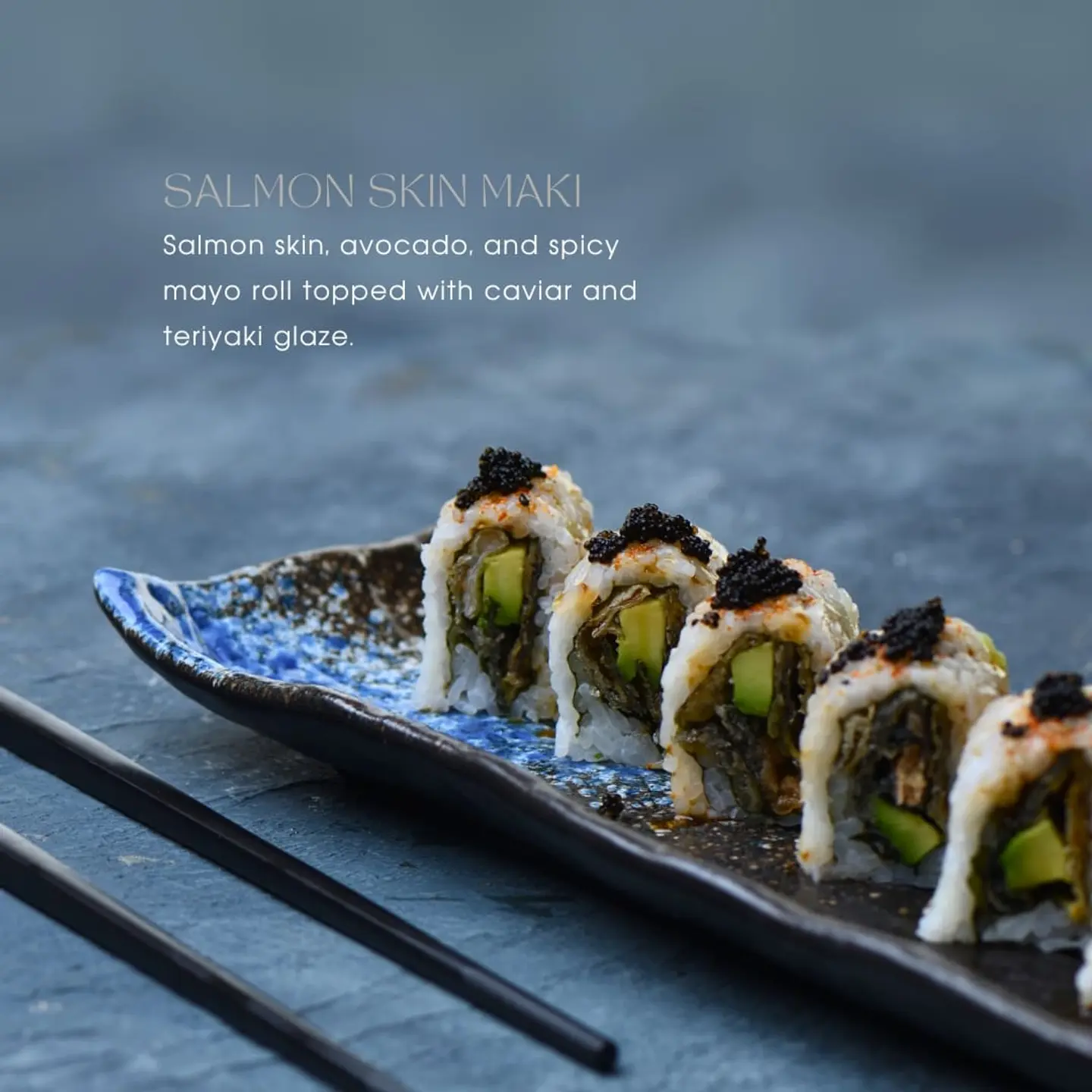 Salmon Skin Maki