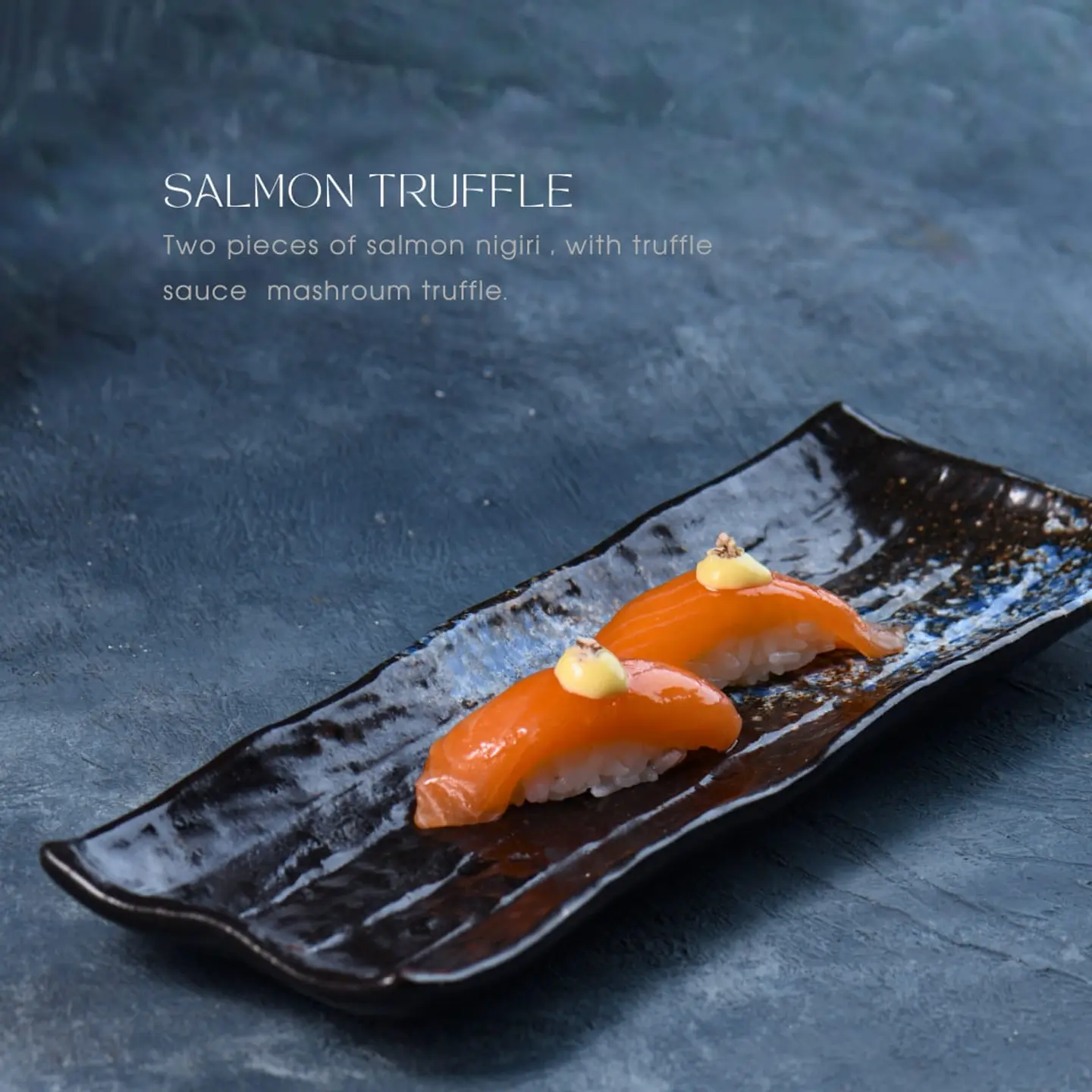 Salmon Truffle Nigiri