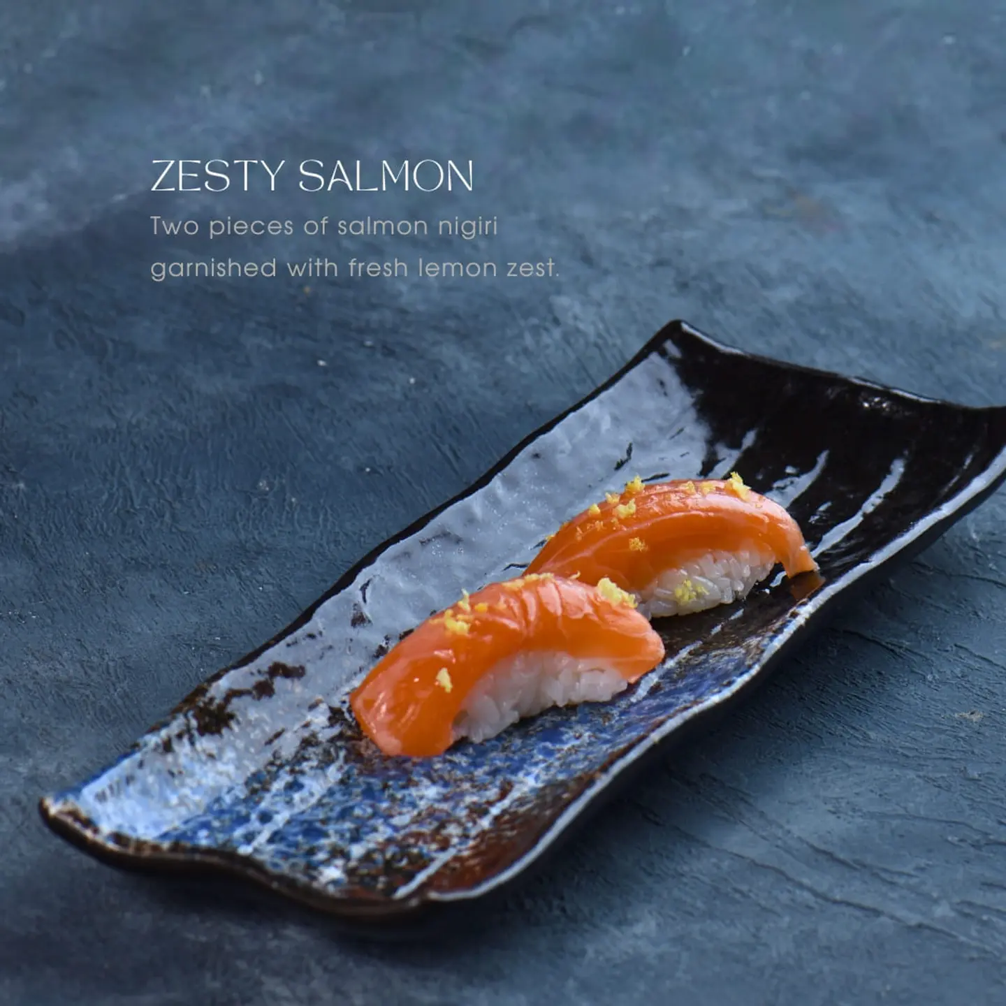 Salmon Zesty   Nigiri