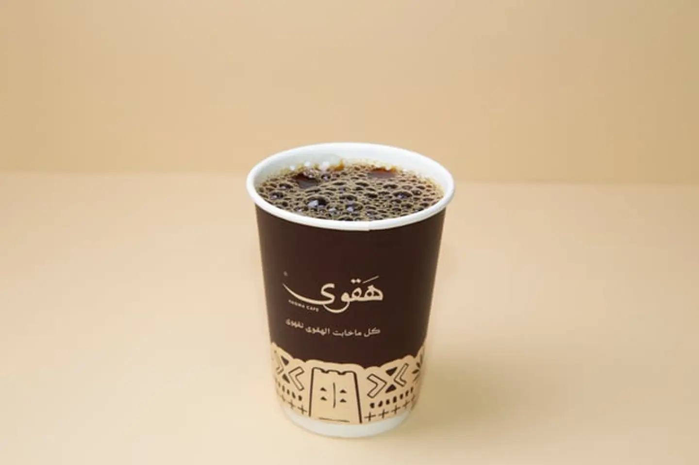 قهوة مقطرة حارة