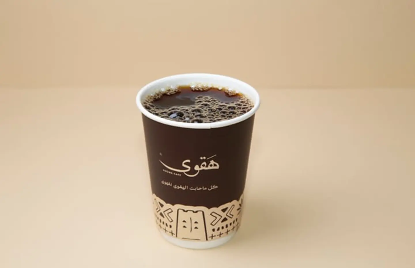 قهوة اليوم حار كبير