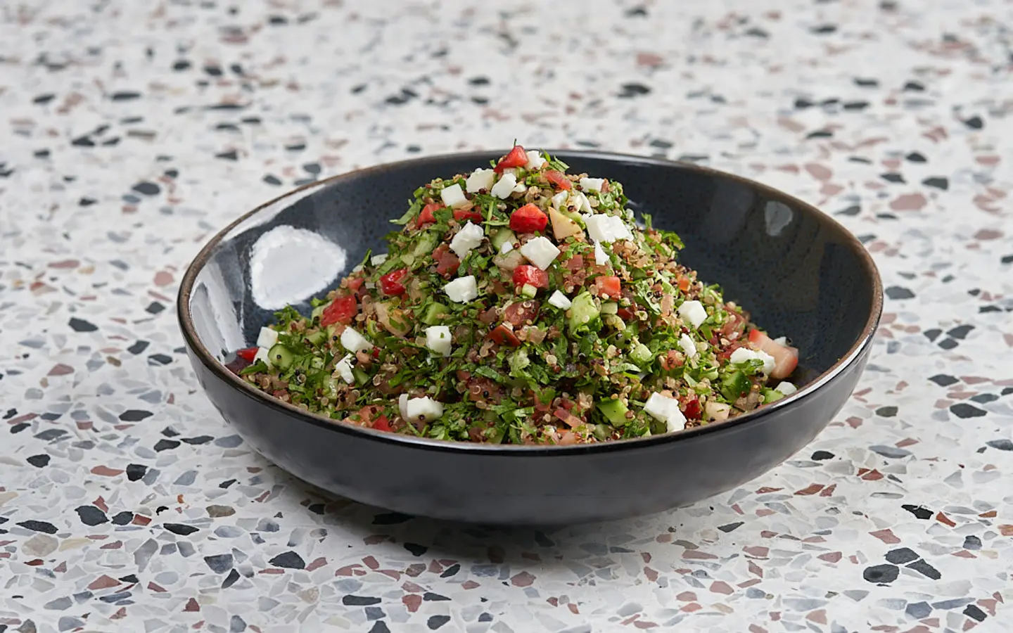 Quinoa Halloumi Salad