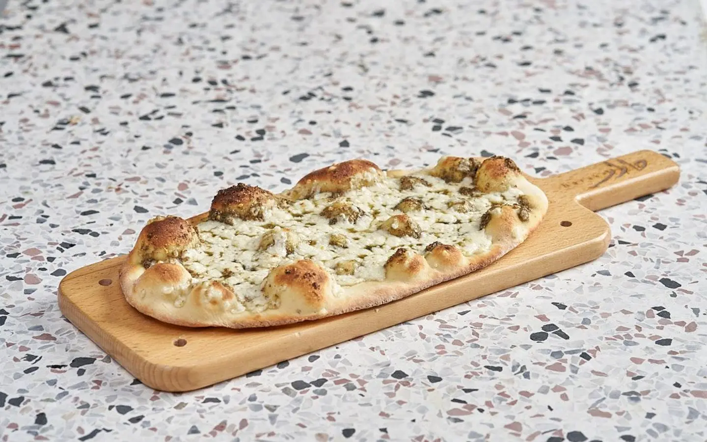 Zaatar And Cheese Manoushe