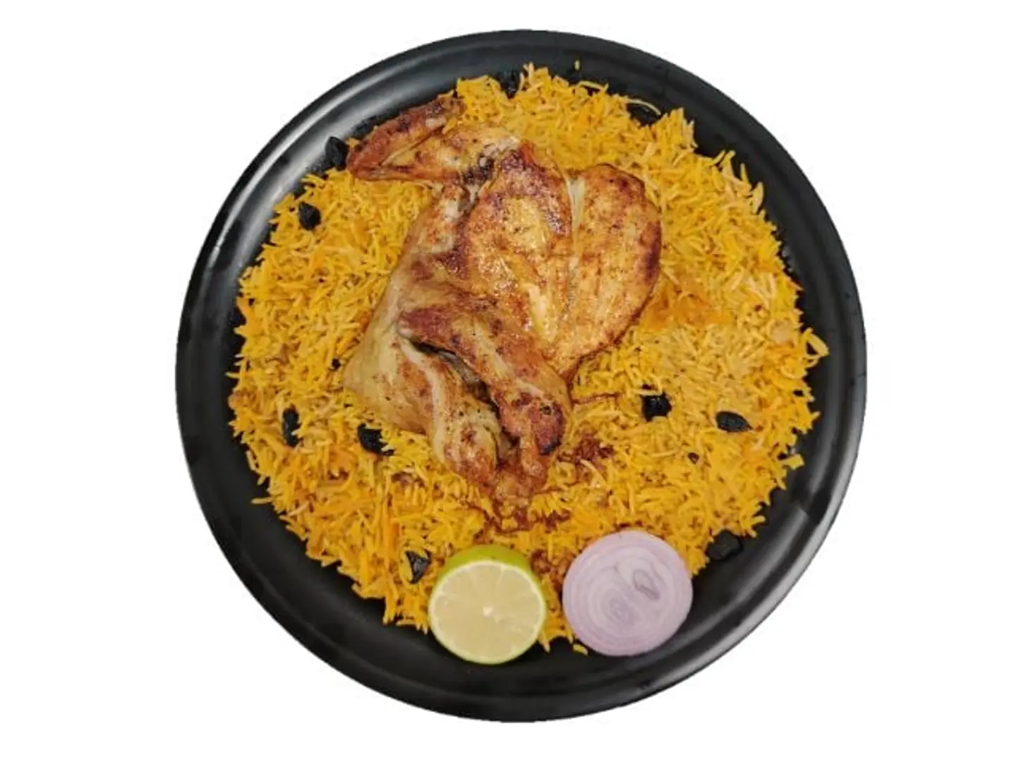 Madhbi Chicken Half With Bukhari Rice