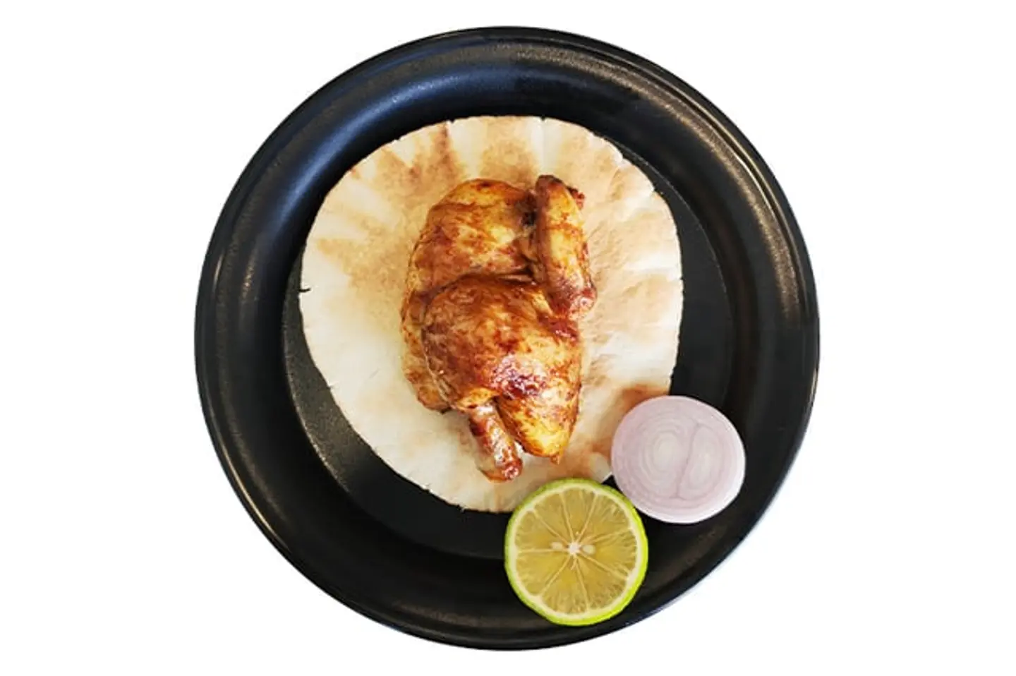 نصف دجاج شواية سادة