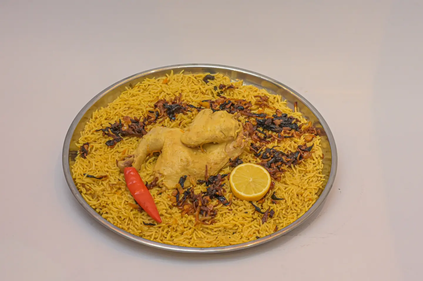 نصف مدخن حاشيكم دجاج