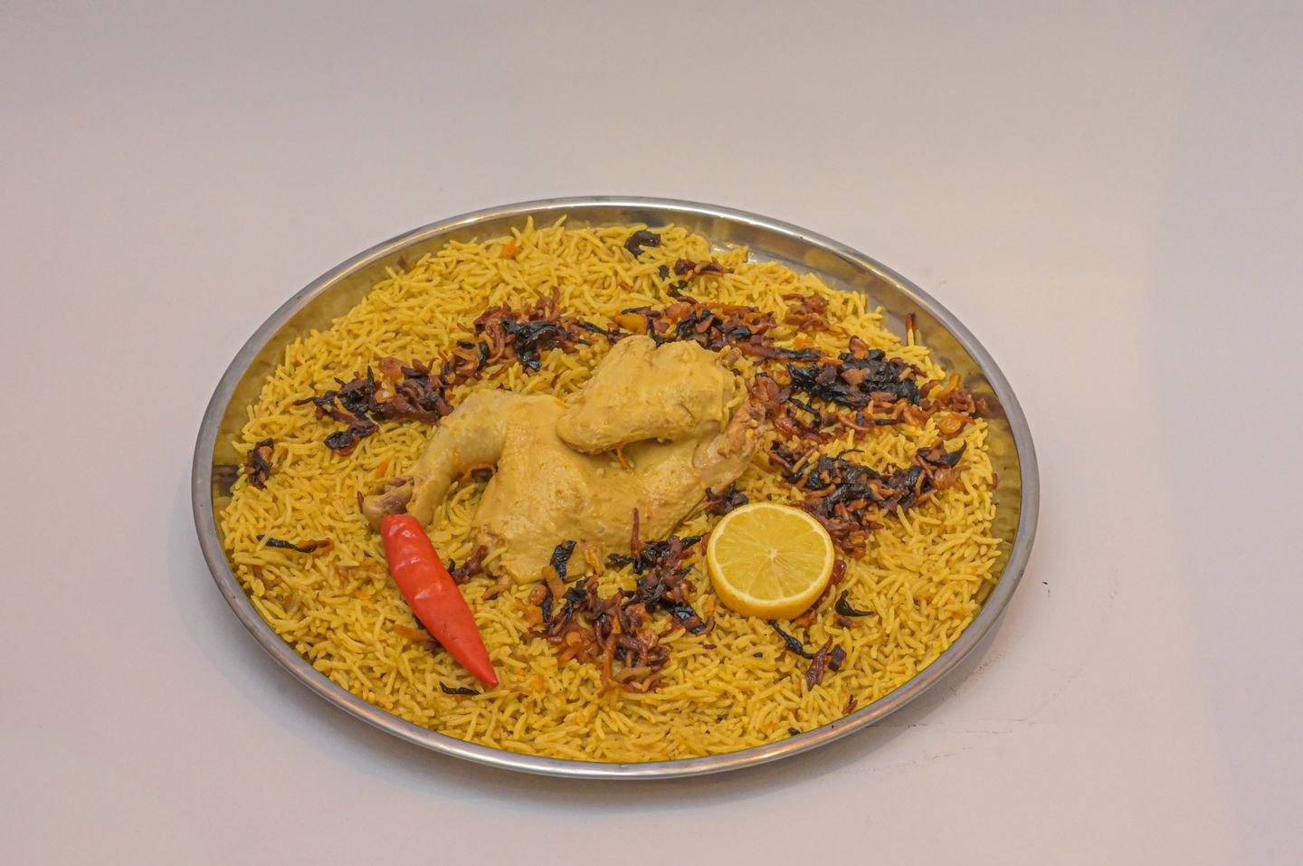 نصف مدخن حاشيكم دجاج