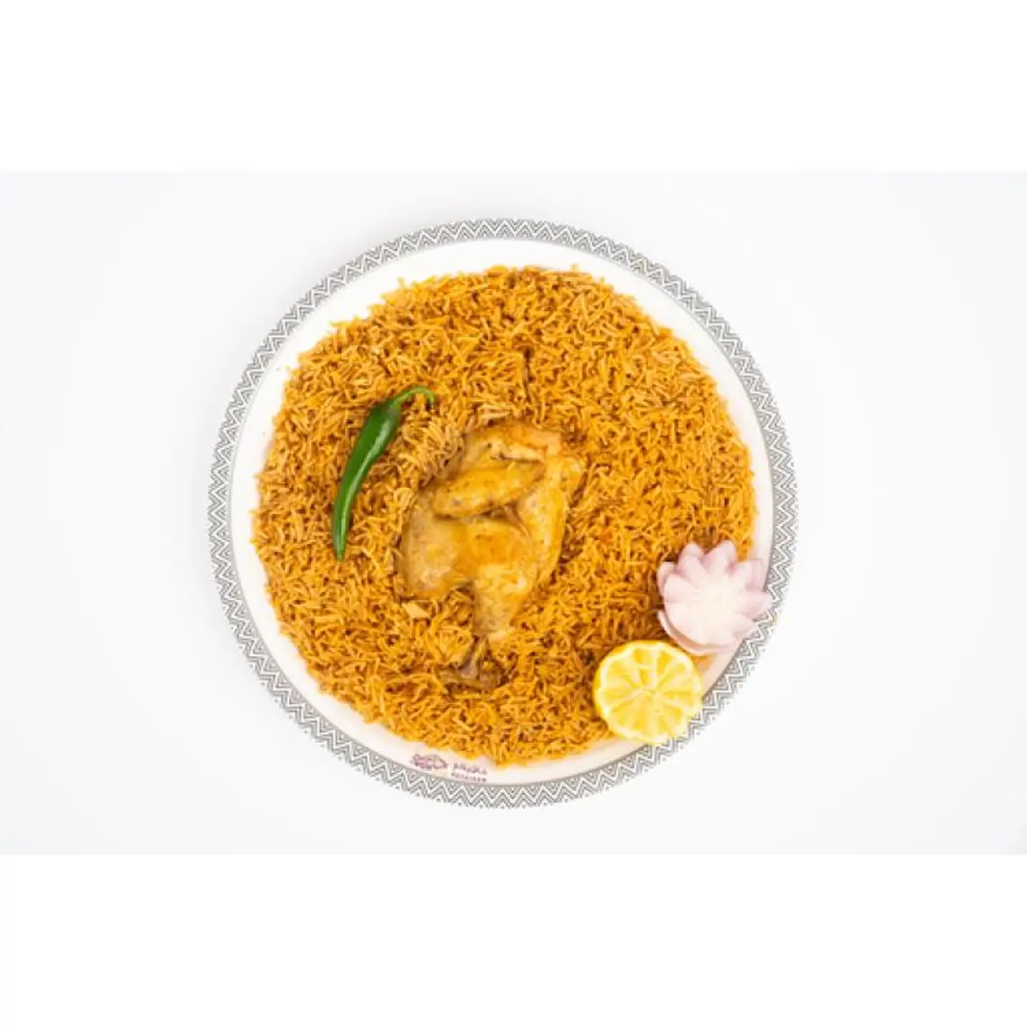 نصف حبة دجاج مضغوط