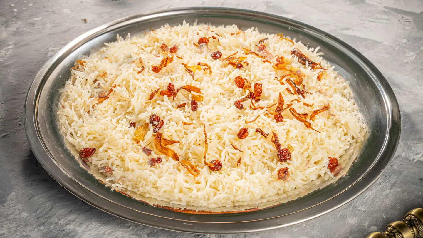 أرز ساده ابيض