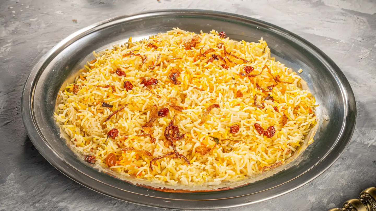 ارز سادة برياني