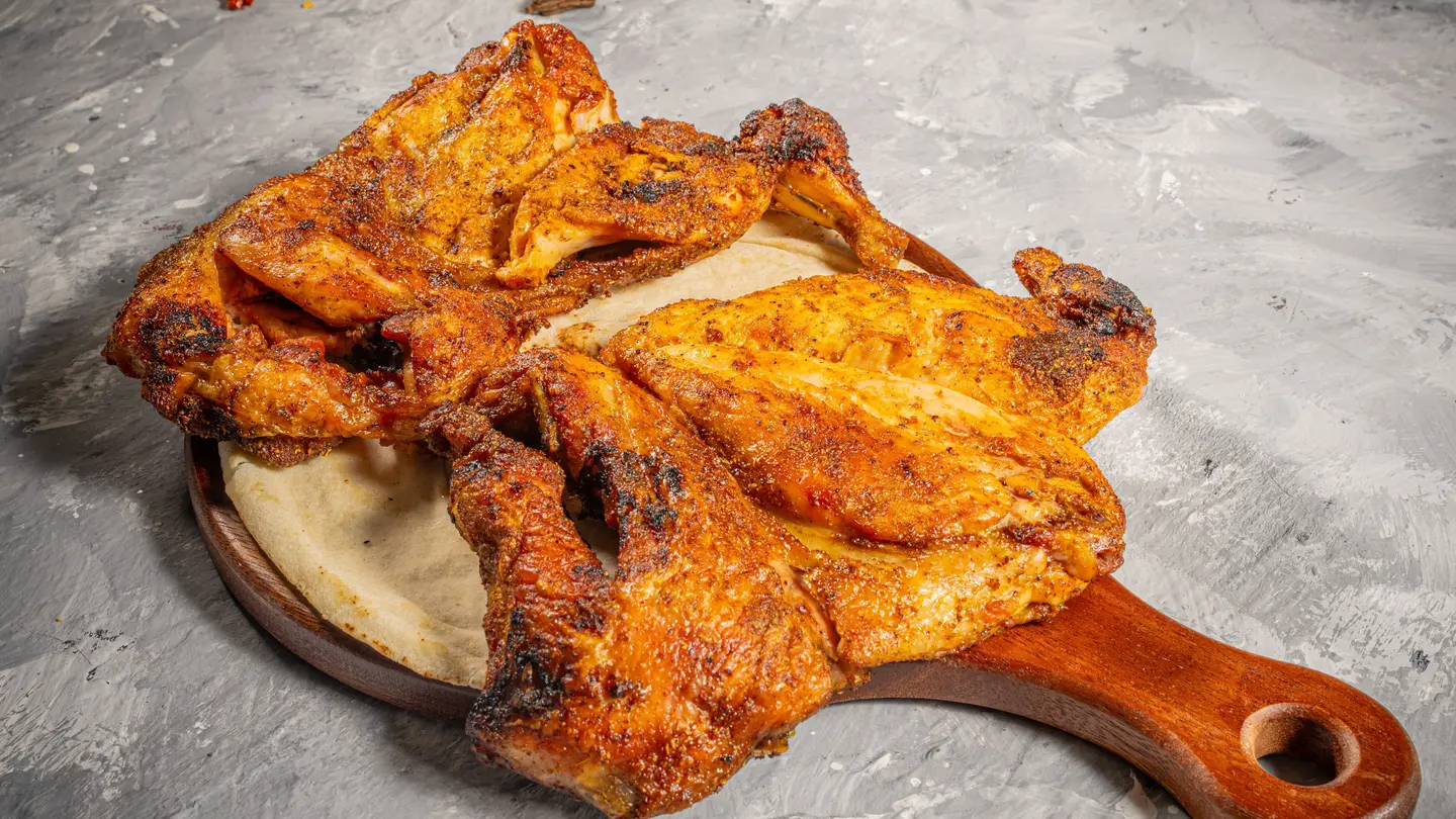حبة دجاج مظبي بدون أرز