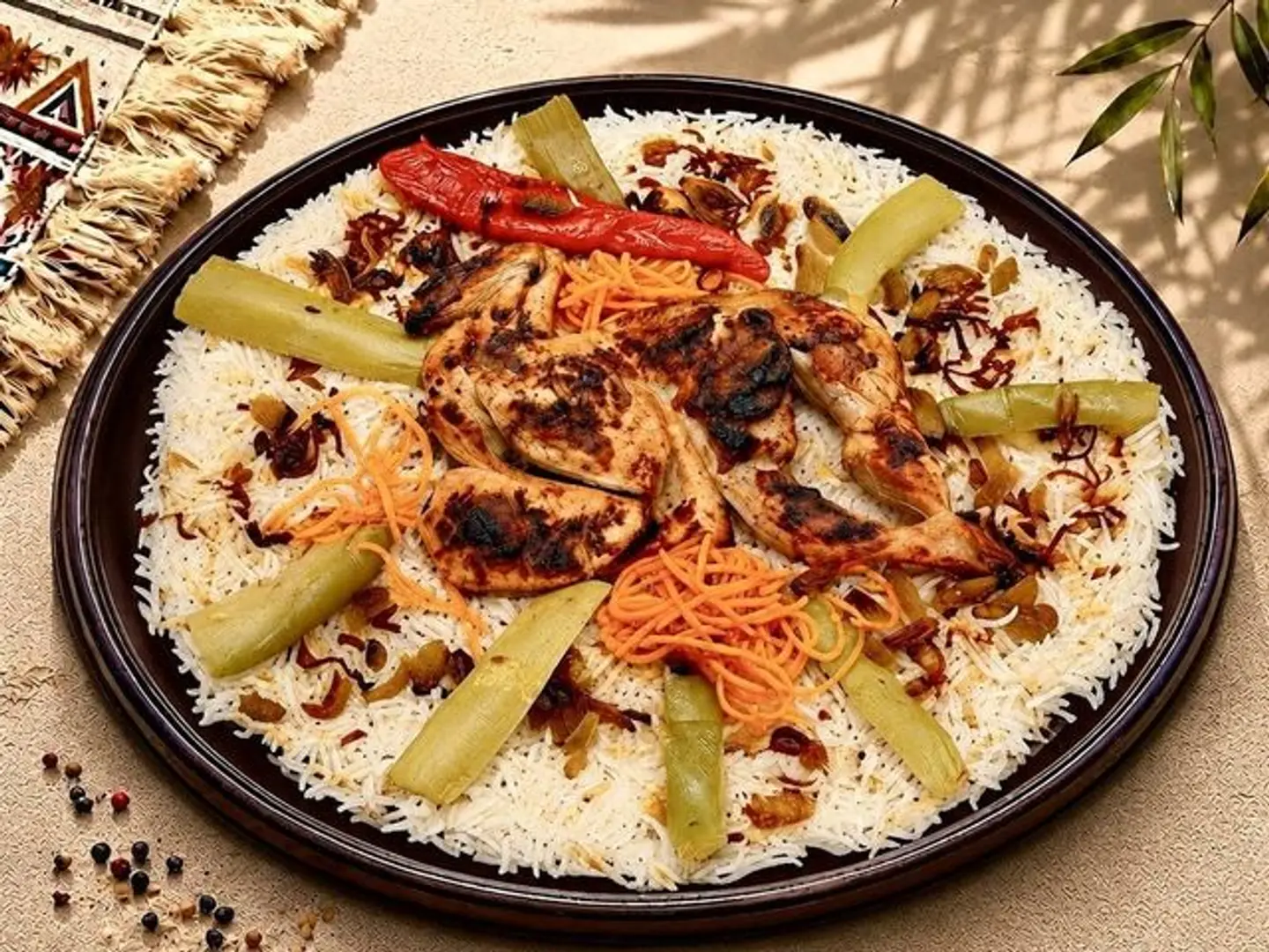 نص دجاج مظبي