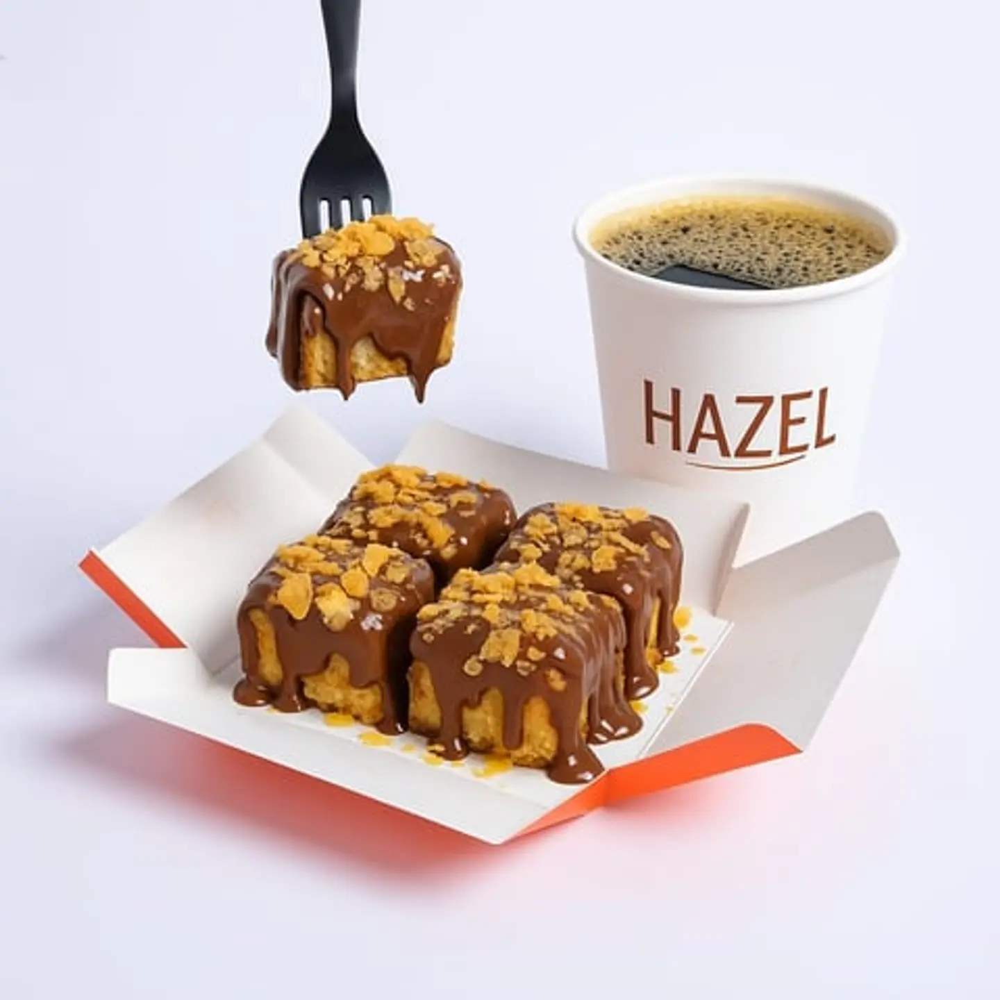 قهوة مقطرة ادهم حار + نوتيلا فرنش توست