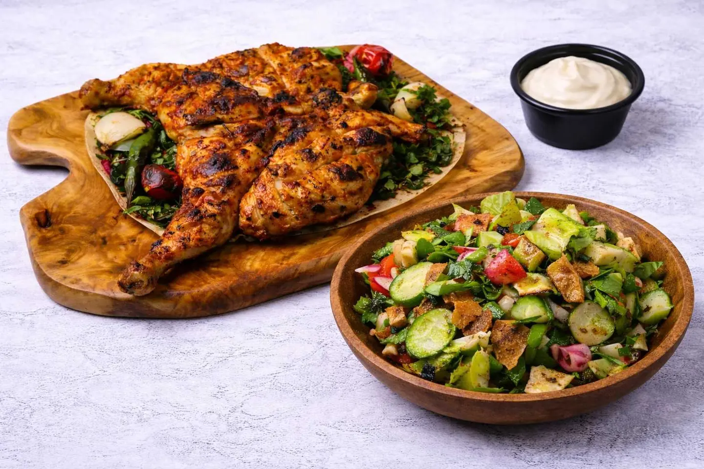 عرض وجبة نصف فروج