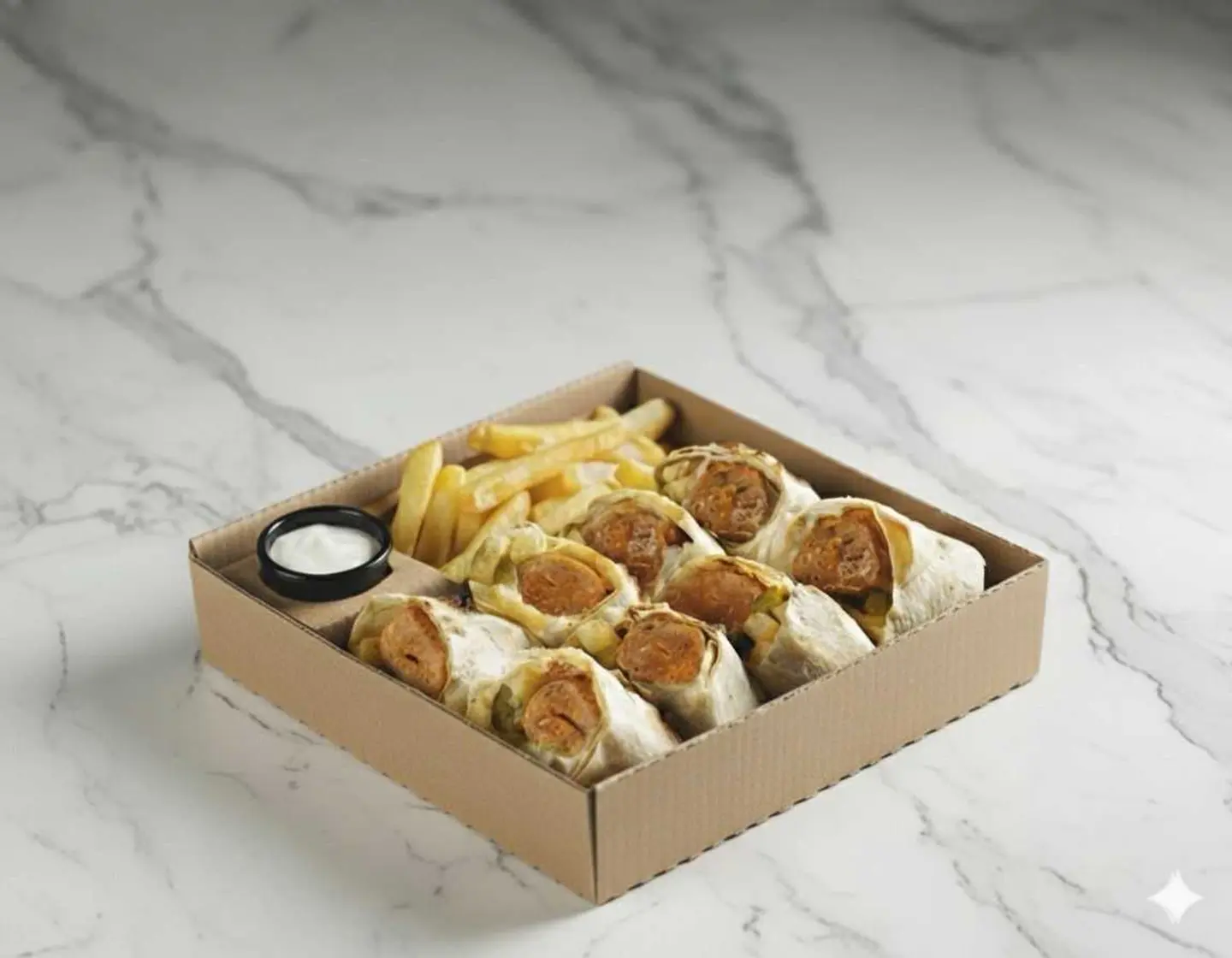 لفائف كباب دجاج