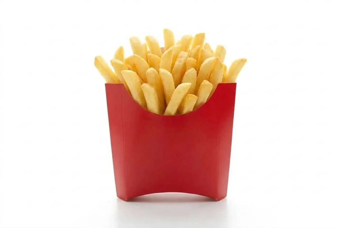 علبة بطاطس مقلية