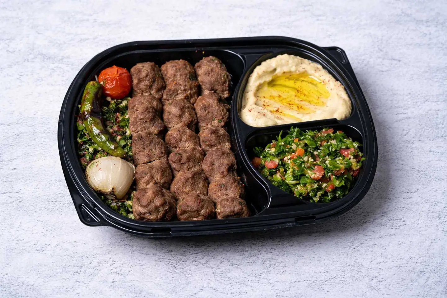 وجبة كباب لحم