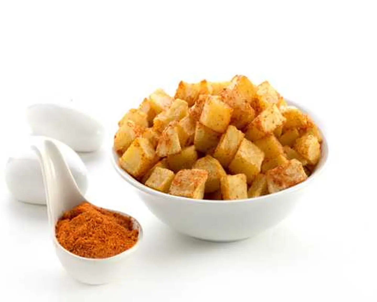 صحن بطاطس حارة