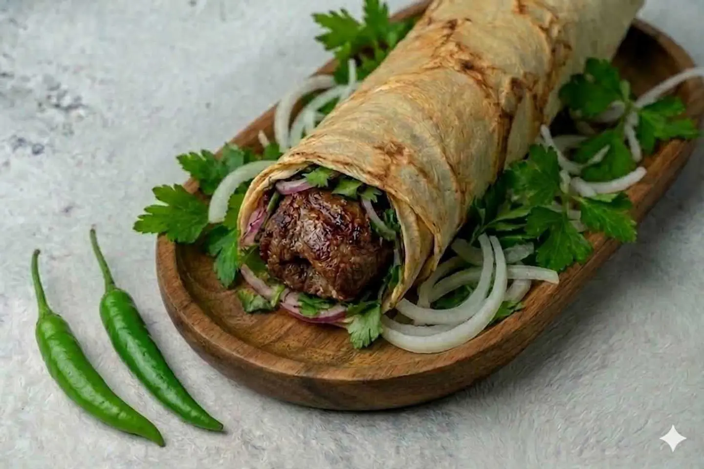 ساندوتش كباب عنتبلي حار