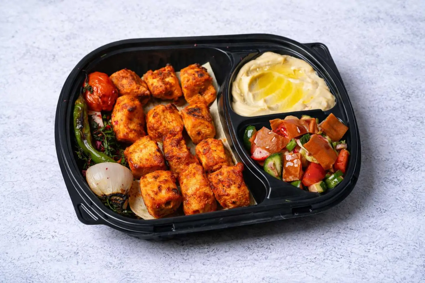 وجبة شيش طاووق