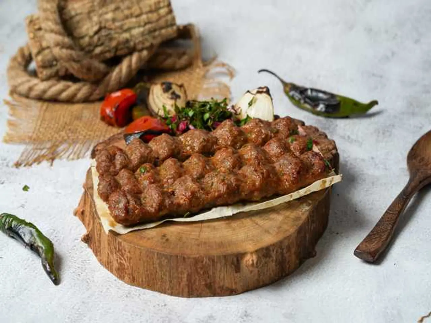 Spicy Intabli Kabab Pleat