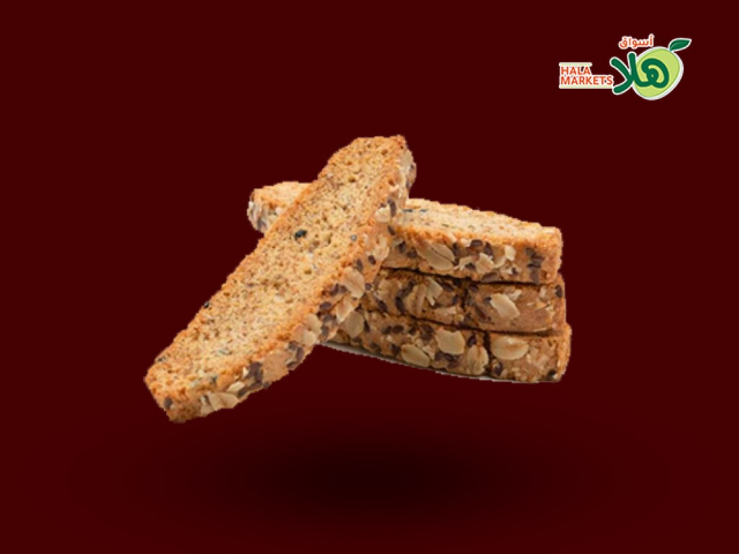 شابورة اسمر شوفان شرائح