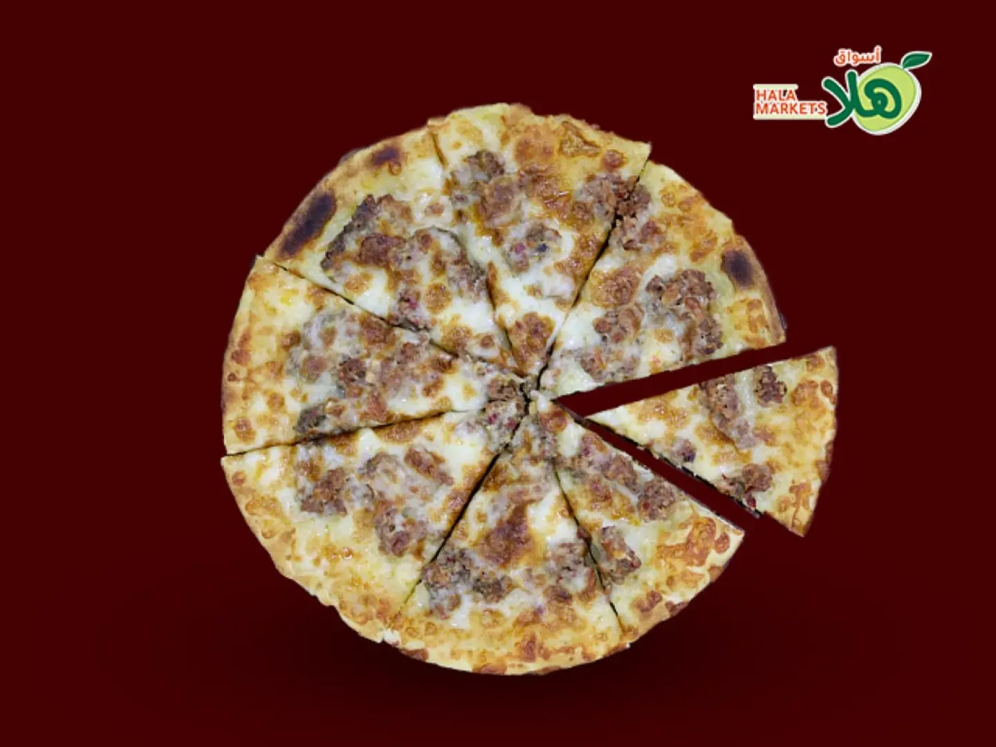 لحم مع جبنة