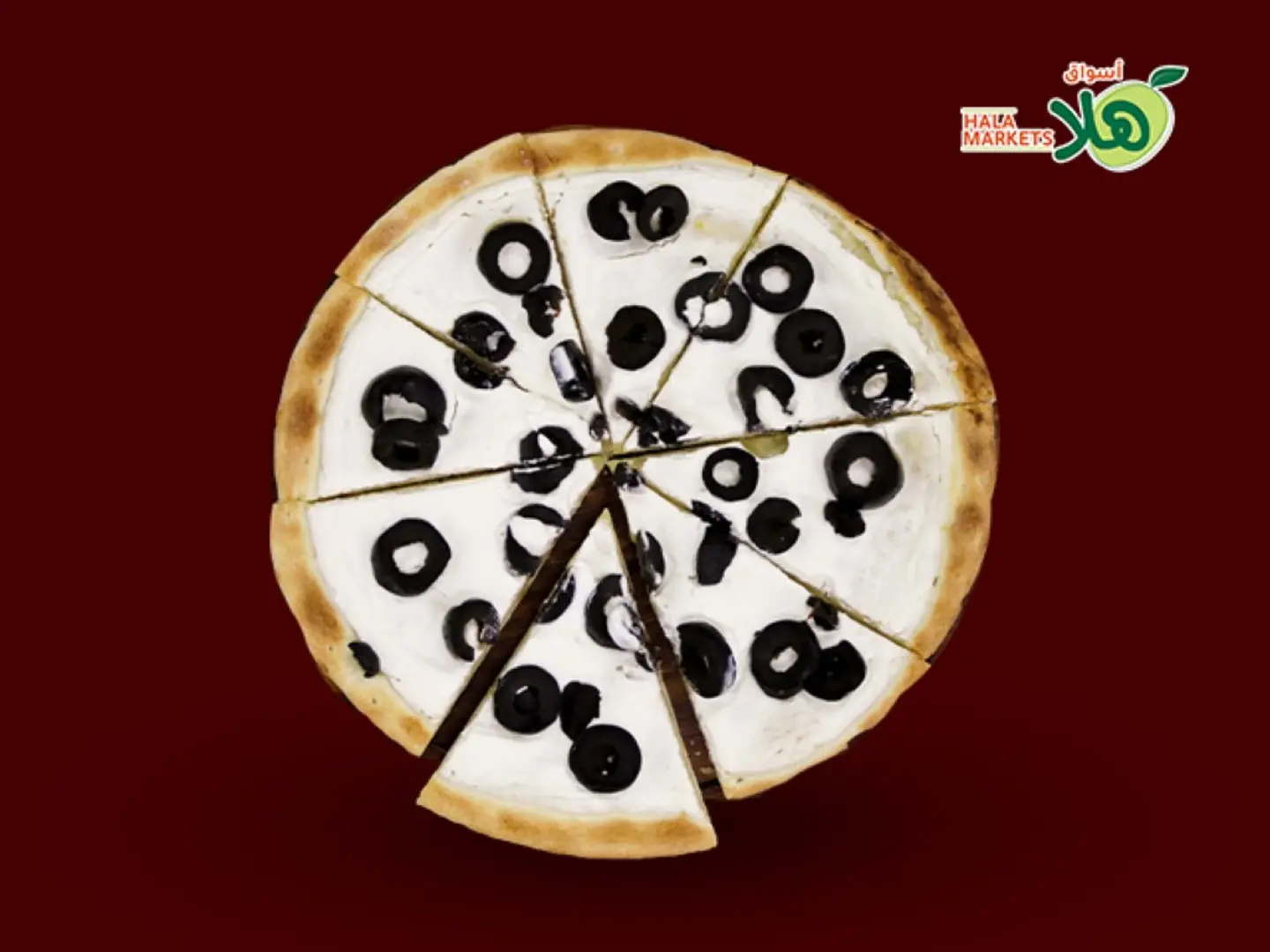 لبنة مع زيتون