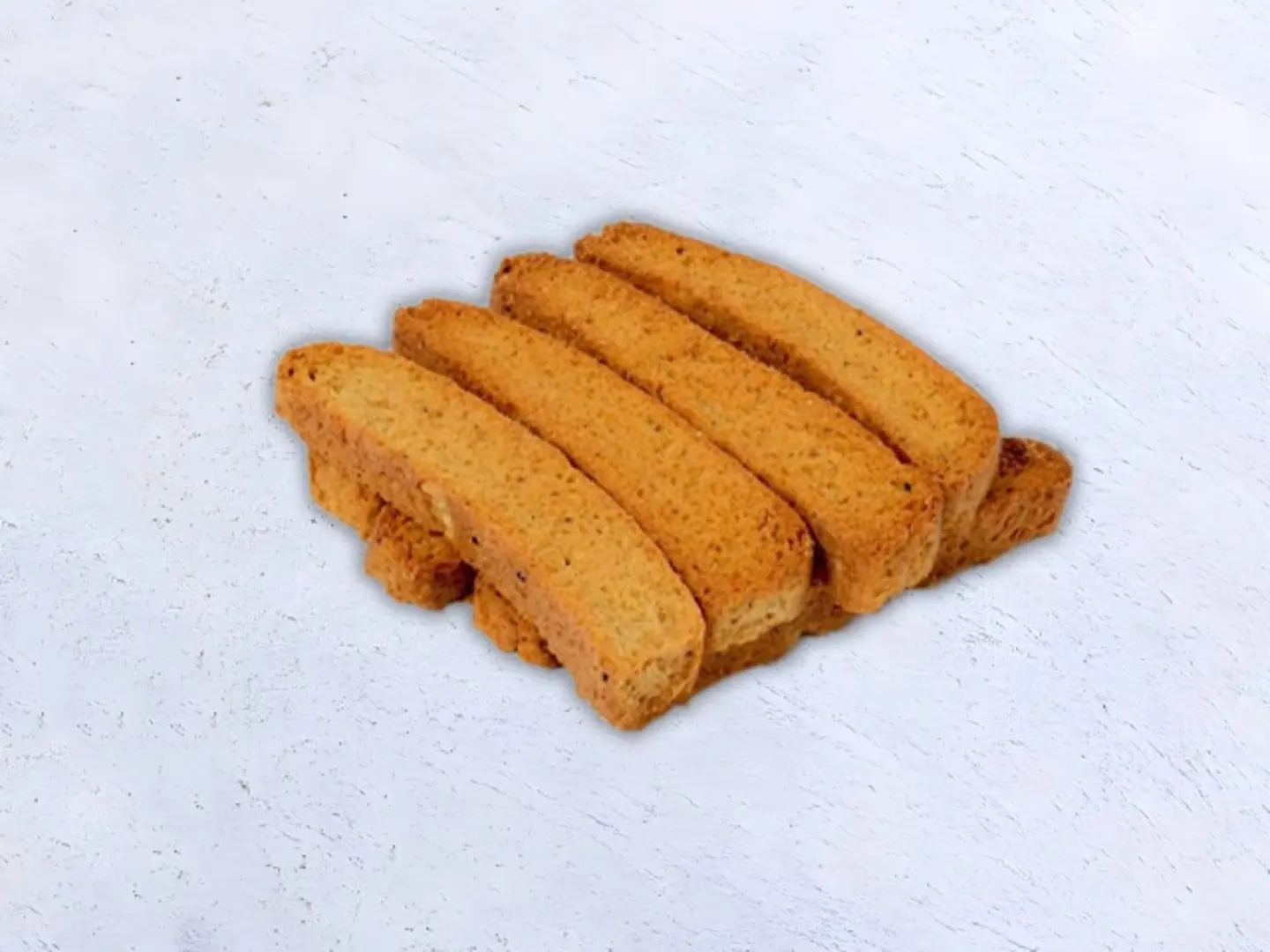 Brown Rusk With Olive Oil Slices