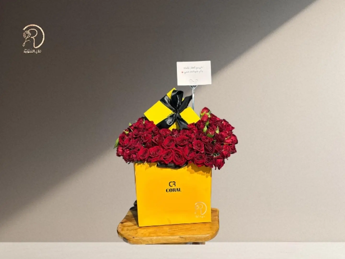 Box Arrangement With Corals Magic Touch And Beautiful Roses