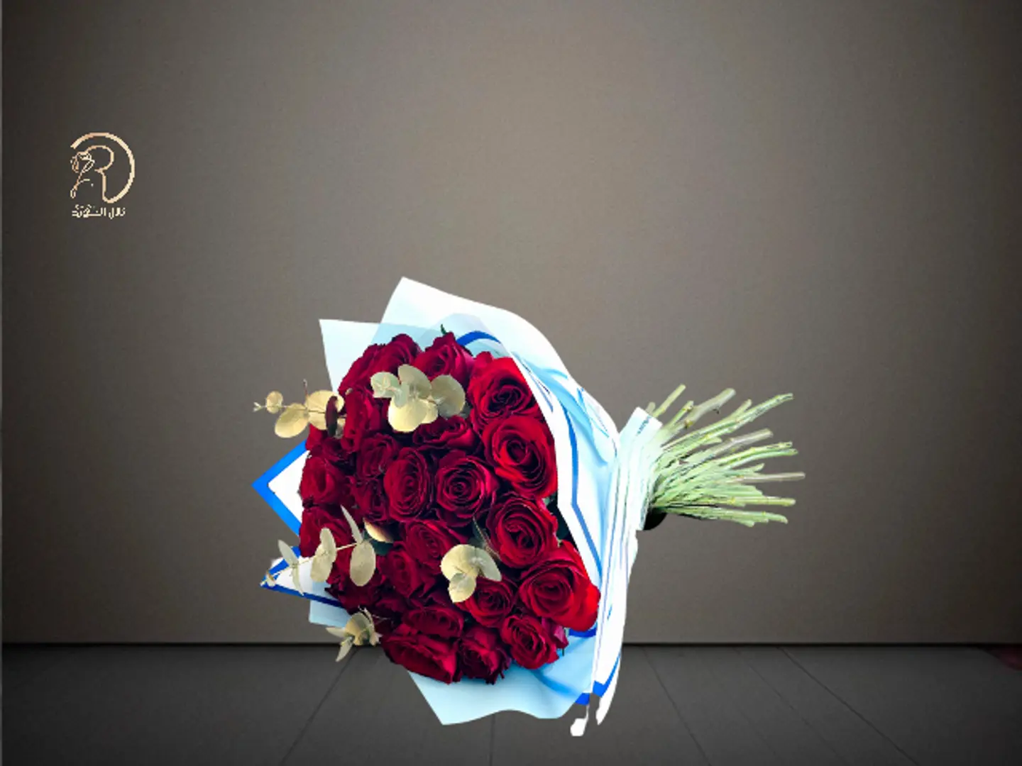 A Bouquet Of Red Roses With A Special Touch