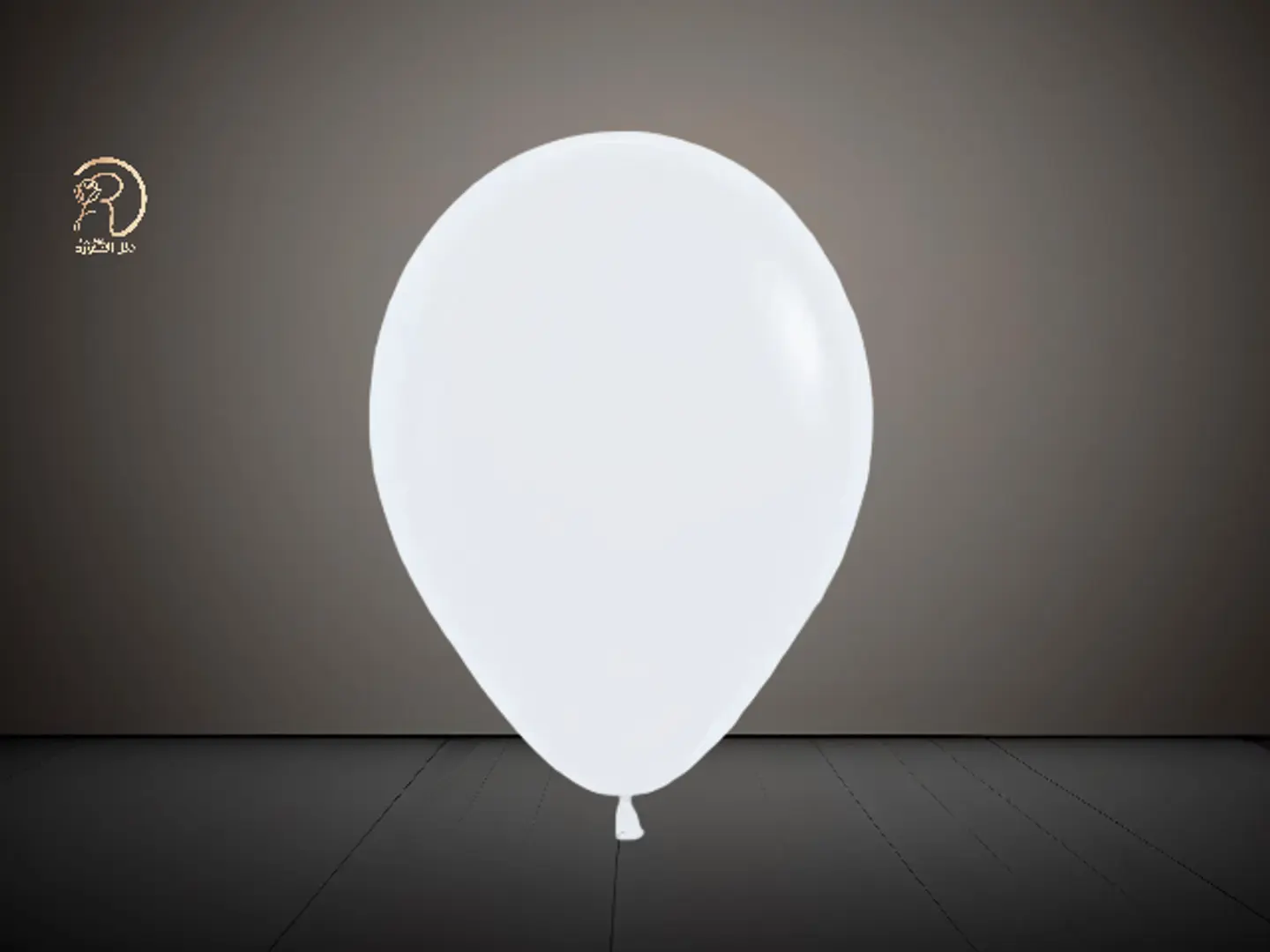 White Helium Balloon