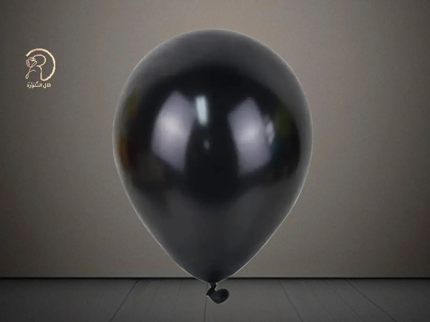 Black Helium Balloon