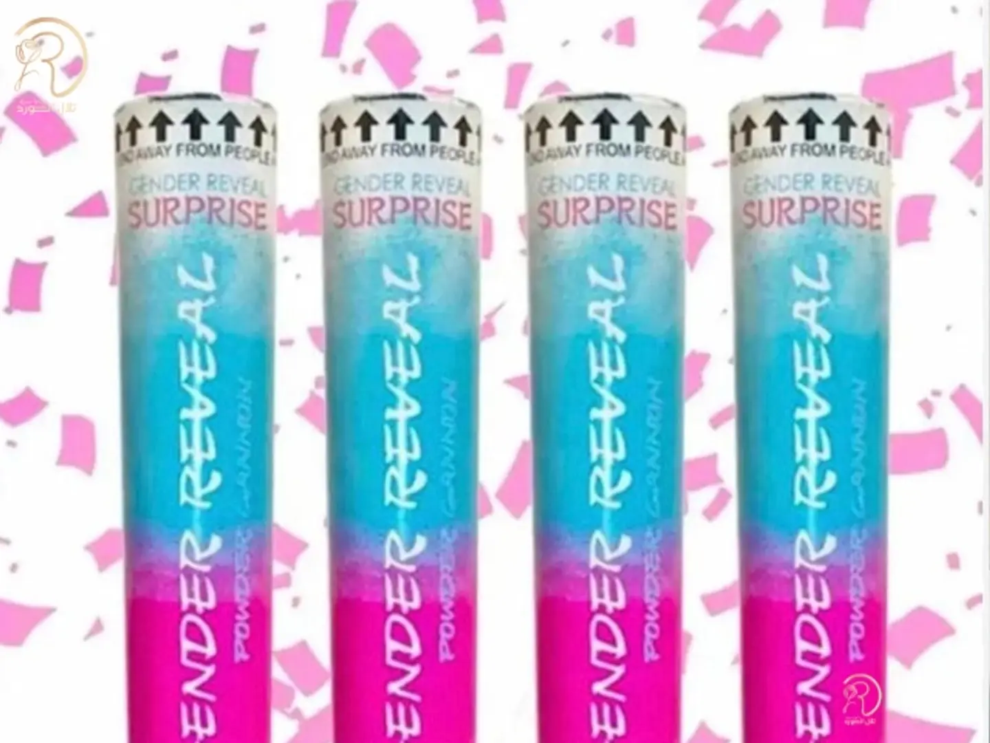 Pink Fetal Reveal Paper Cannon